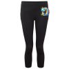 Women's TriDri® recycled performance leggings 3/4 length Thumbnail