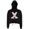 Women's TriDri® cropped oversize hoodie Thumbnail